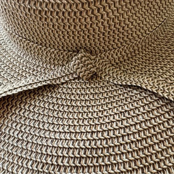 David and Young Sun Hat Floppy Straw Woven Beach One Size - Picture 2 of 7